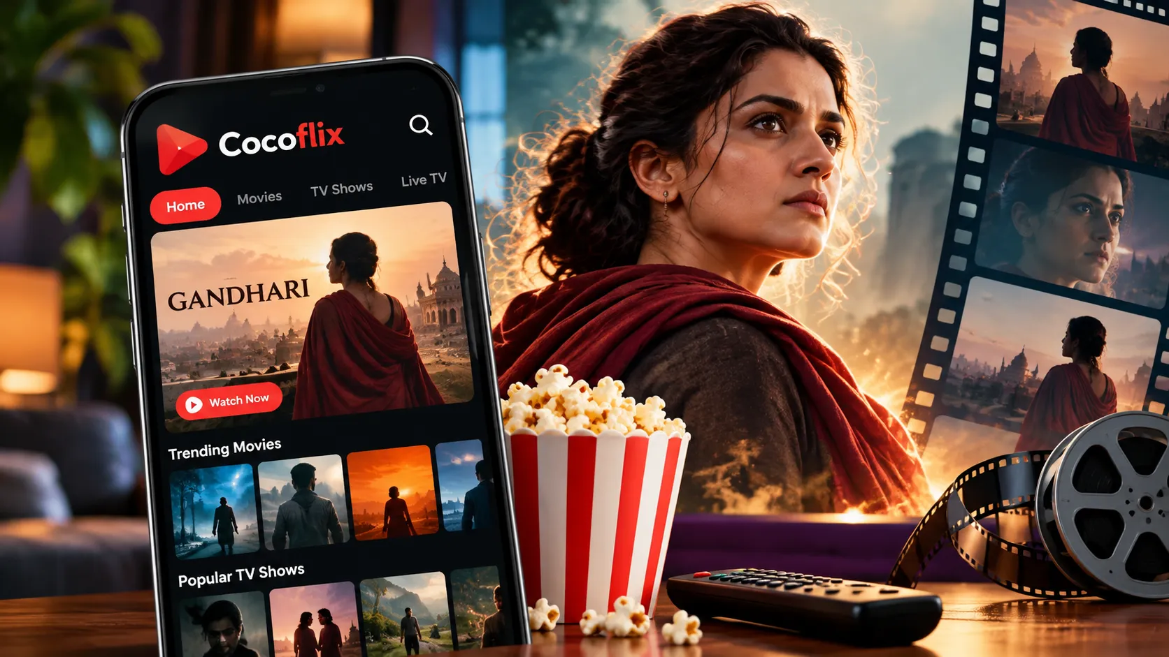 Cocoflix app apk | Gandhari: Taapsee Pannu Carries It