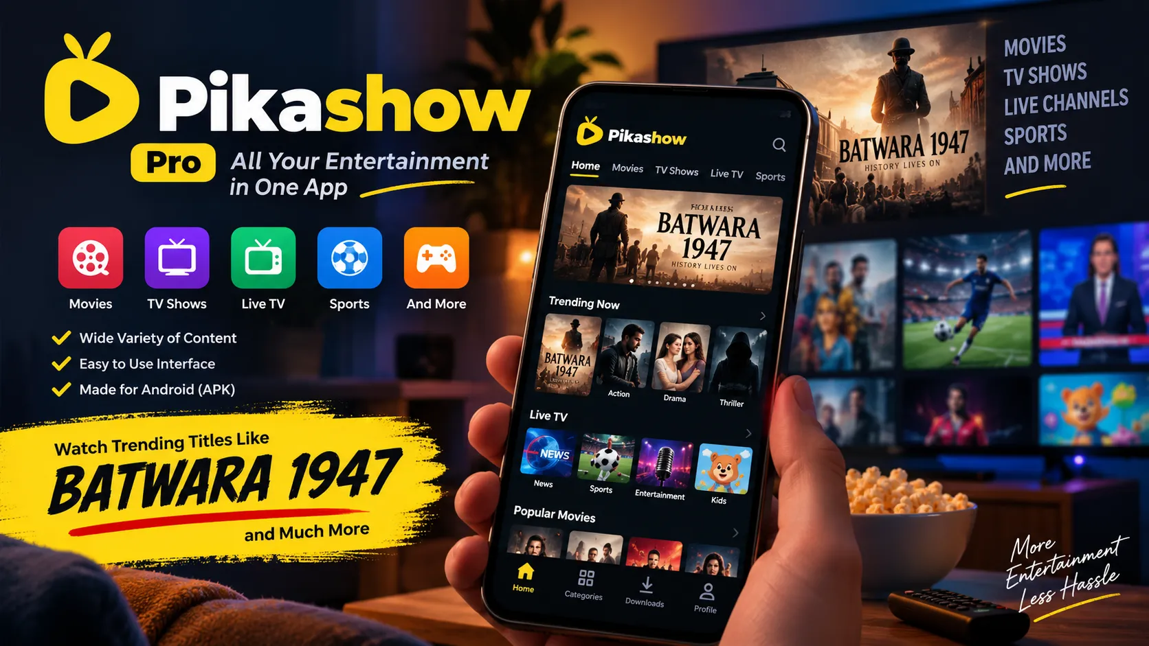 Pikashow Pro: The Buzz Around Batwara 1947, Explained