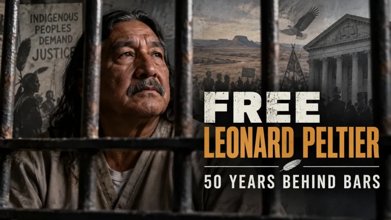 Free Leonard Peltier: 50 Years Behind Bars