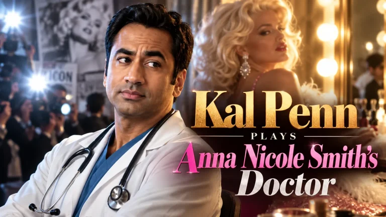 Kal Penn Plays Anna Nicole Smith's Doctor