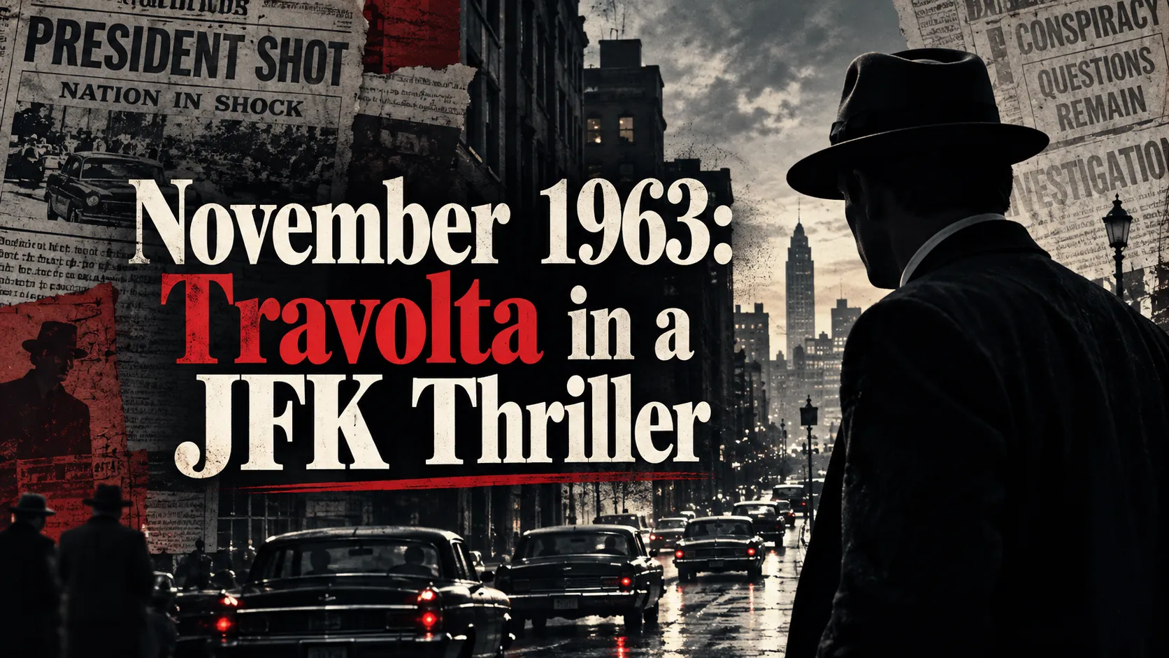 November 1963: Travolta in a JFK Thriller
