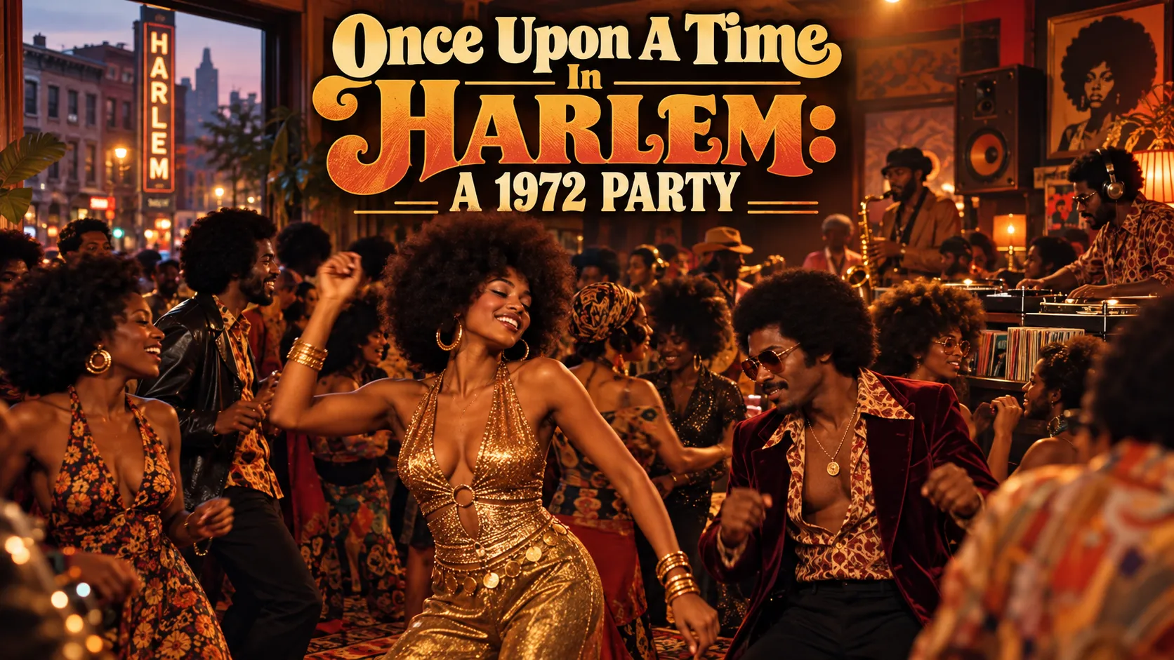 Once Upon A Time In Harlem: A 1972 Party
