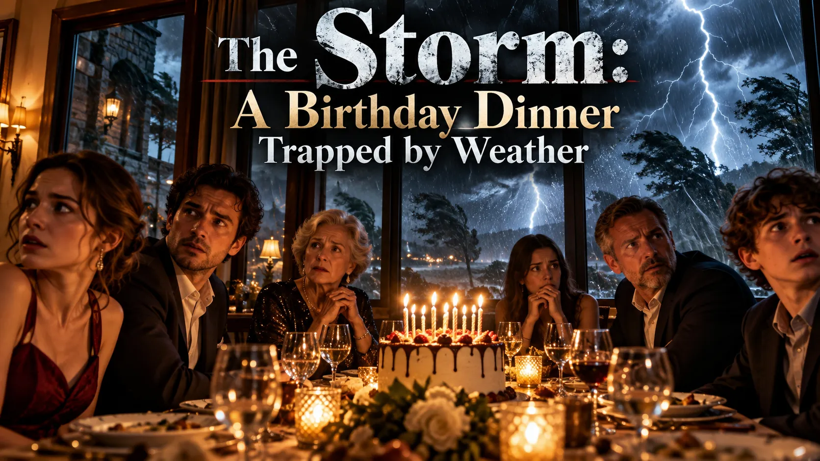 The Storm: A Birthday Dinner Trapped by Weather